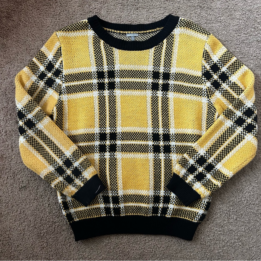 Charlotte Russe Plaid Sweater